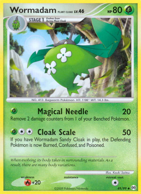 Wormadam Plant Cloak (49/99) [Platinum: Arceus] | Exor Games New Glasgow