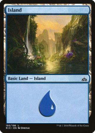 Island [Rivals of Ixalan] | Exor Games New Glasgow