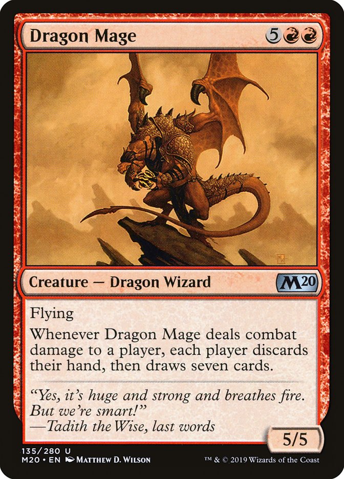 Dragon Mage [Core Set 2020] | Exor Games New Glasgow