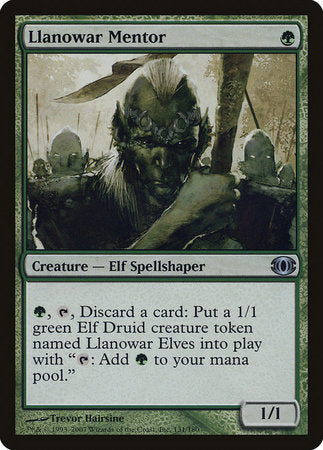 Llanowar Mentor [Future Sight] | Exor Games New Glasgow