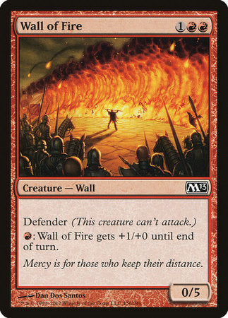 Wall of Fire [Magic 2013] | Exor Games New Glasgow