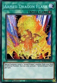 Armed Dragon Flash [BLVO-EN051] Secret Rare | Exor Games New Glasgow