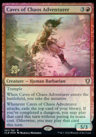 Caves of Chaos Adventurer [Commander Legends: Battle for Baldur's Gate Prerelease Promos] | Exor Games New Glasgow