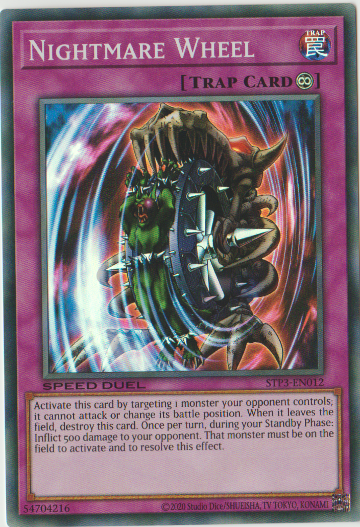 Nightmare Wheel [STP3-EN012] Super Rare | Exor Games New Glasgow