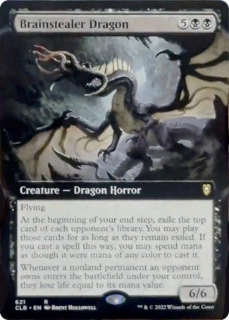 Brainstealer Dragon (Extended Art) [Commander Legends: Battle for Baldur's Gate] | Exor Games New Glasgow