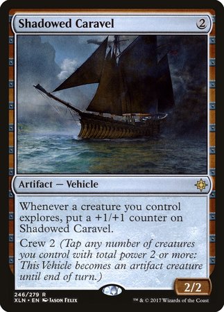 Shadowed Caravel [Ixalan] | Exor Games New Glasgow