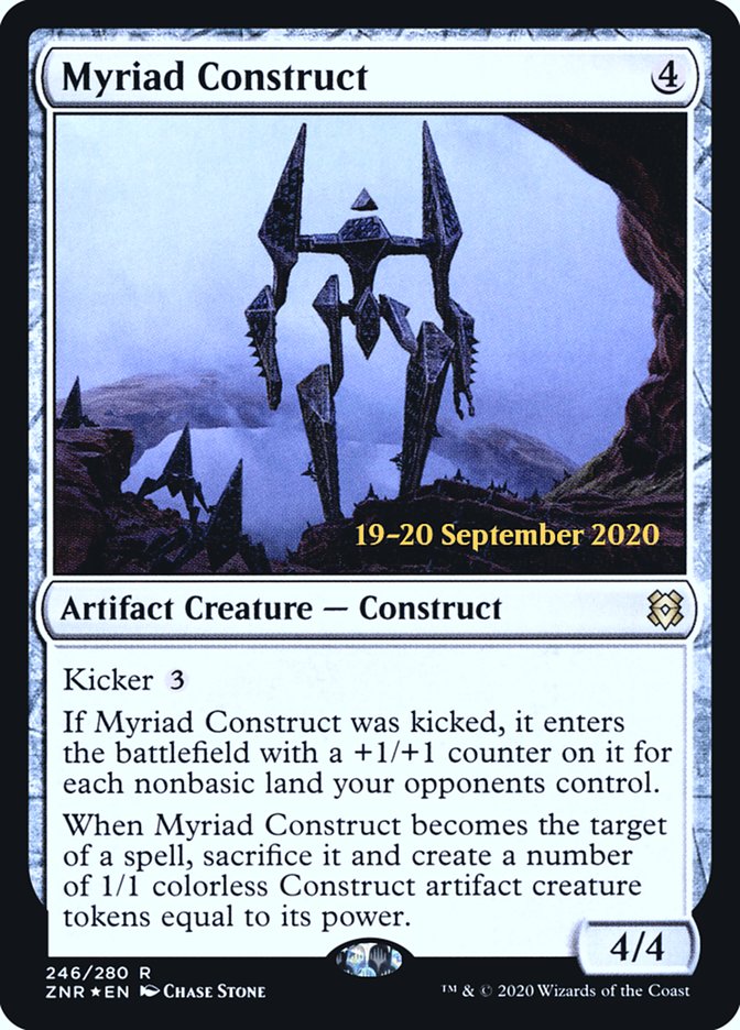 Myriad Construct  [Zendikar Rising Prerelease Promos] | Exor Games New Glasgow