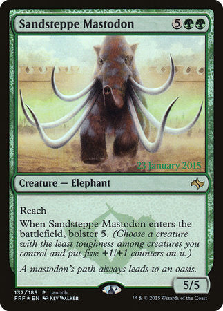 Sandsteppe Mastodon [Fate Reforged Promos] | Exor Games New Glasgow