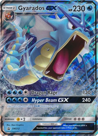 Gyarados GX (SM212) (Jumbo Card) [Sun & Moon: Black Star Promos] | Exor Games New Glasgow