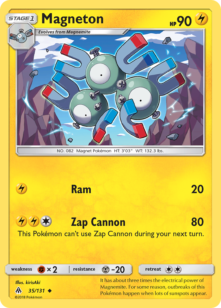 Magneton (35/131) [Sun & Moon: Forbidden Light] | Exor Games New Glasgow