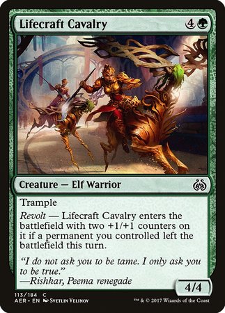 Lifecraft Cavalry [Aether Revolt] | Exor Games New Glasgow