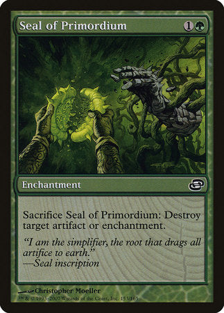 Seal of Primordium [Planar Chaos] | Exor Games New Glasgow