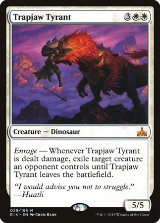 Trapjaw Tyrant [Rivals of Ixalan] | Exor Games New Glasgow