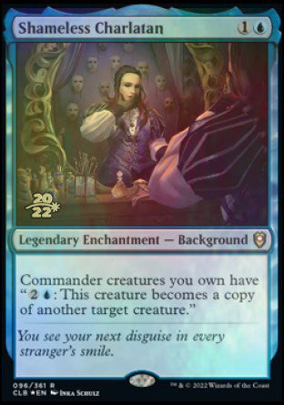 Shameless Charlatan [Commander Legends: Battle for Baldur's Gate Prerelease Promos] | Exor Games New Glasgow