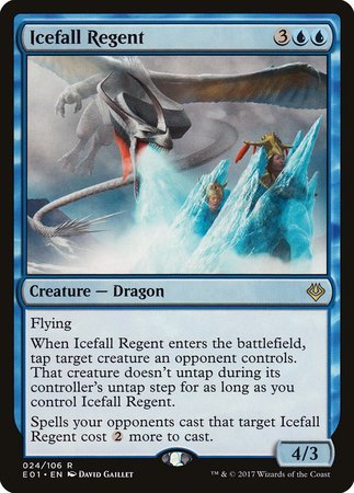 Icefall Regent [Archenemy: Nicol Bolas] | Exor Games New Glasgow