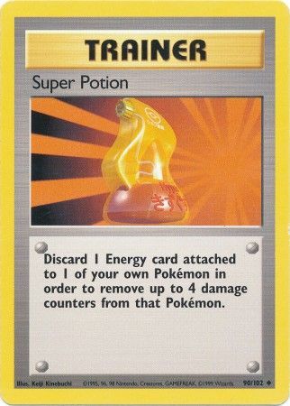 Super Potion (90/102) [Base Set Unlimited] | Exor Games New Glasgow