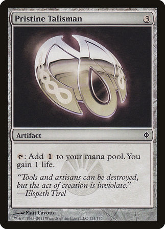 Pristine Talisman [New Phyrexia] | Exor Games New Glasgow