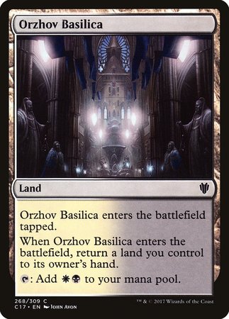 Orzhov Basilica [Commander 2017] | Exor Games New Glasgow