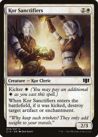 Kor Sanctifiers [Commander 2014] | Exor Games New Glasgow