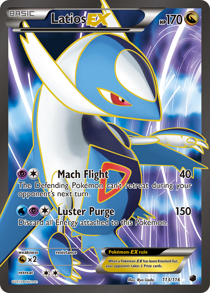 Latios EX (113/116) [Black & White: Plasma Freeze] | Exor Games New Glasgow