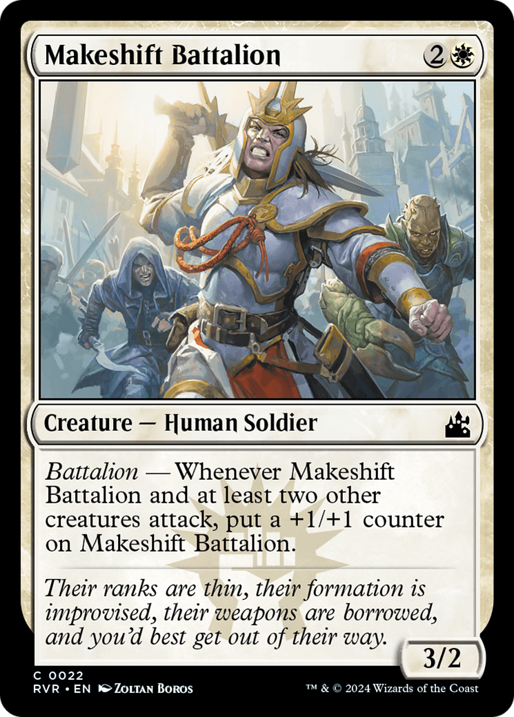 Makeshift Battalion [Ravnica Remastered] | Exor Games New Glasgow