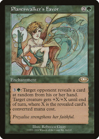 Planeswalker's Favor [Planeshift] | Exor Games New Glasgow
