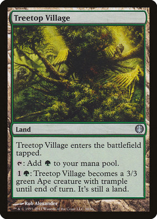 Treetop Village [Duel Decks: Knights vs. Dragons] | Exor Games New Glasgow