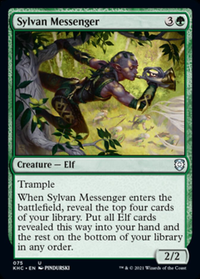 Sylvan Messenger [Kaldheim Commander] | Exor Games New Glasgow