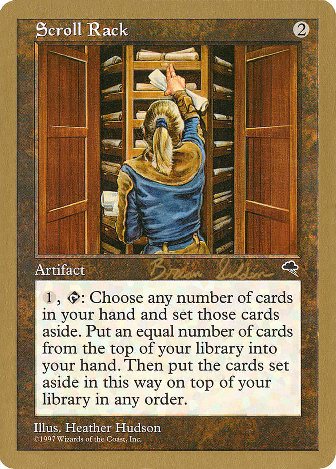 Scroll Rack (Brian Selden) [World Championship Decks 1998] | Exor Games New Glasgow