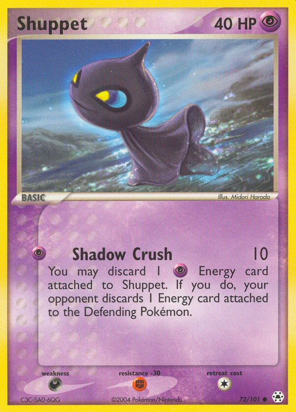 Shuppet (72/101) [EX: Hidden Legends] | Exor Games New Glasgow