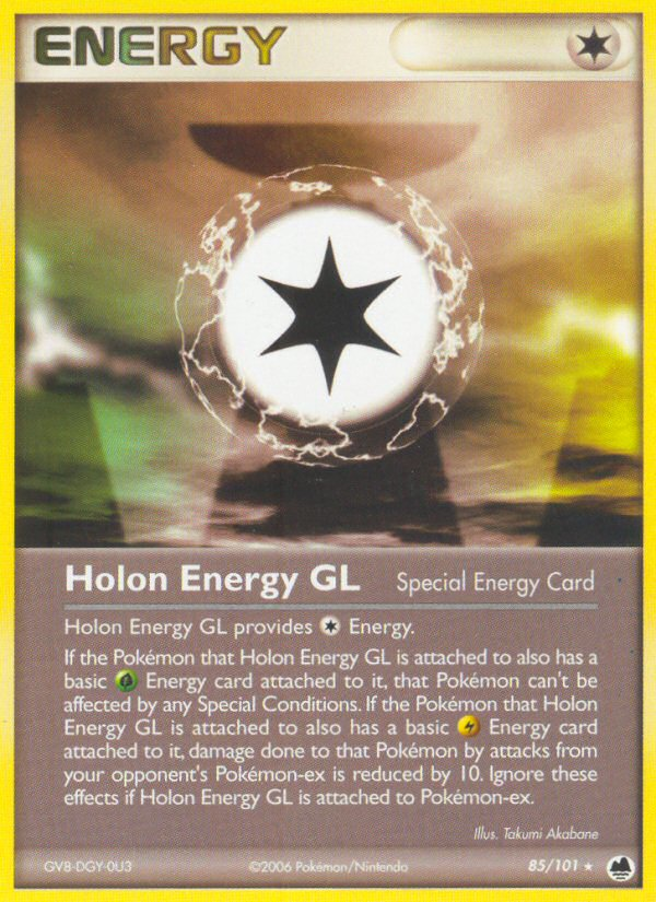 Holon Energy GL (85/101) [EX: Dragon Frontiers] | Exor Games New Glasgow