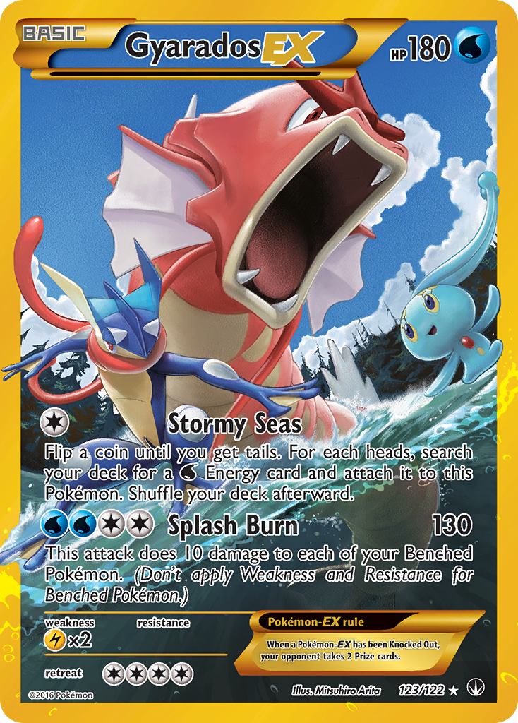 Gyarados EX (123/122) [XY: BREAKpoint] | Exor Games New Glasgow