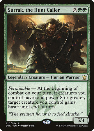 Surrak, the Hunt Caller [Dragons of Tarkir] | Exor Games New Glasgow