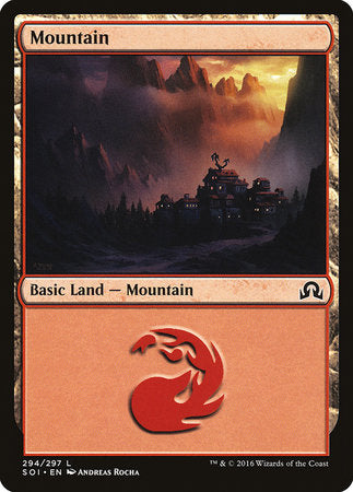 Mountain (294) [Shadows over Innistrad] | Exor Games New Glasgow