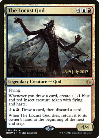 The Locust God [Hour of Devastation Promos] | Exor Games New Glasgow