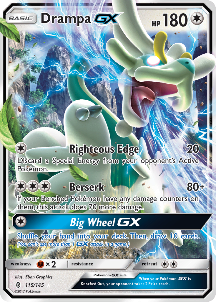 Drampa GX (115/145) [Sun & Moon: Guardians Rising] | Exor Games New Glasgow