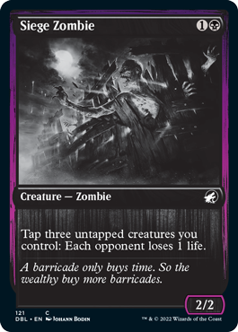 Siege Zombie [Innistrad: Double Feature] | Exor Games New Glasgow
