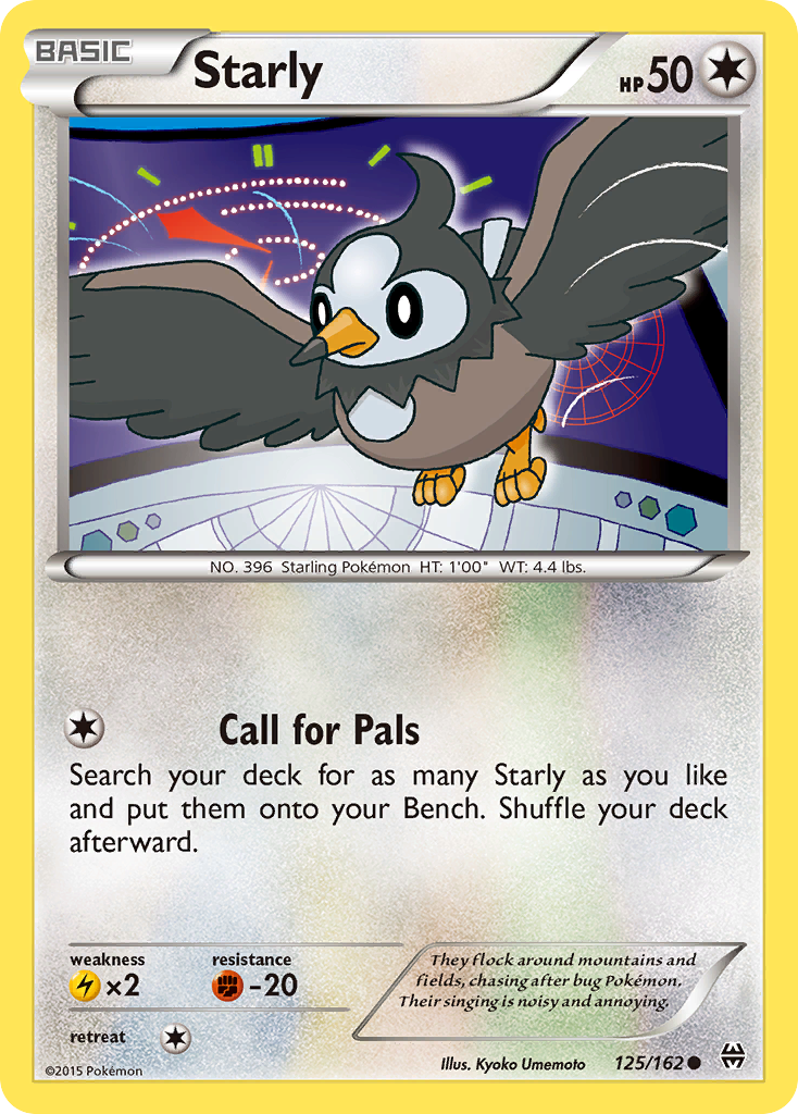 Starly (125/162) [XY: BREAKthrough] | Exor Games New Glasgow