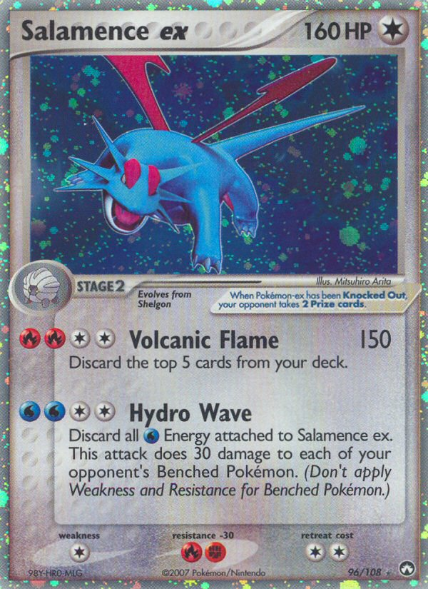 Salamence ex (96/108) [EX: Power Keepers] | Exor Games New Glasgow