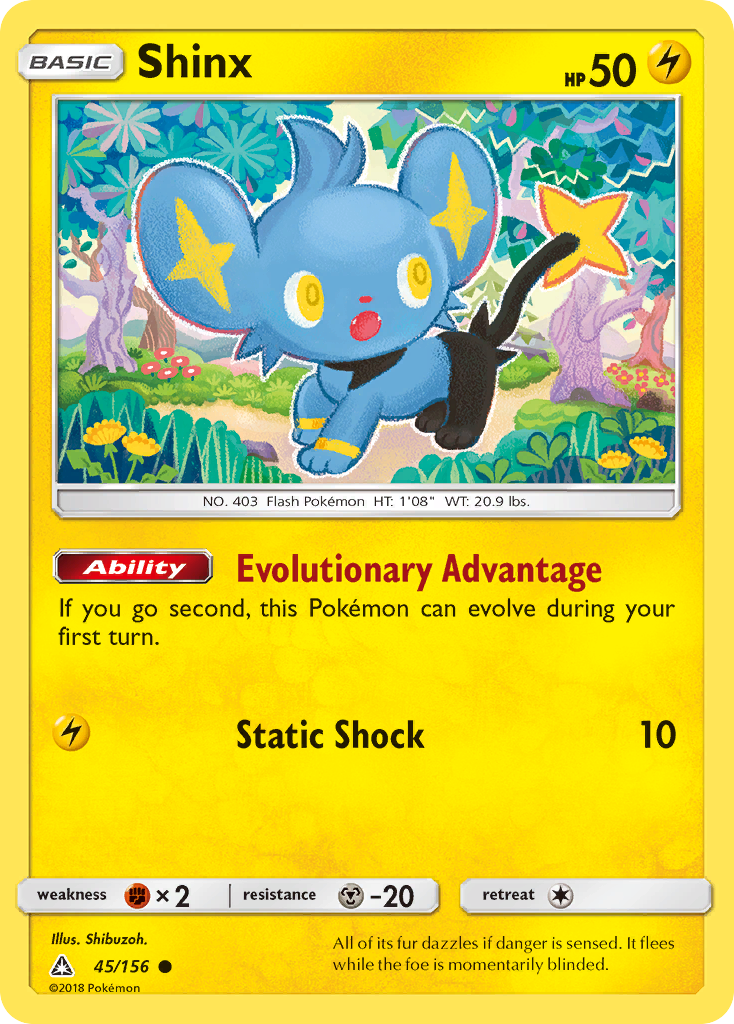 Shinx (45/156) [Sun & Moon: Ultra Prism] | Exor Games New Glasgow