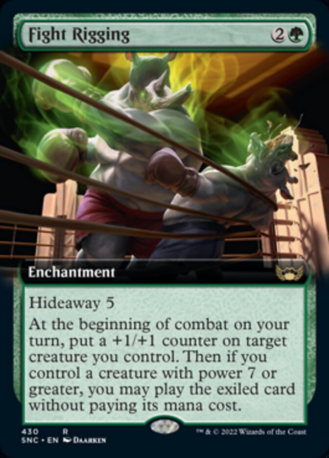 Fight Rigging (Extended Art) [Streets of New Capenna] | Exor Games New Glasgow