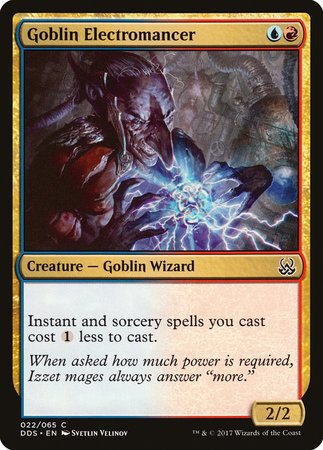 Goblin Electromancer [Duel Decks: Mind vs. Might] | Exor Games New Glasgow