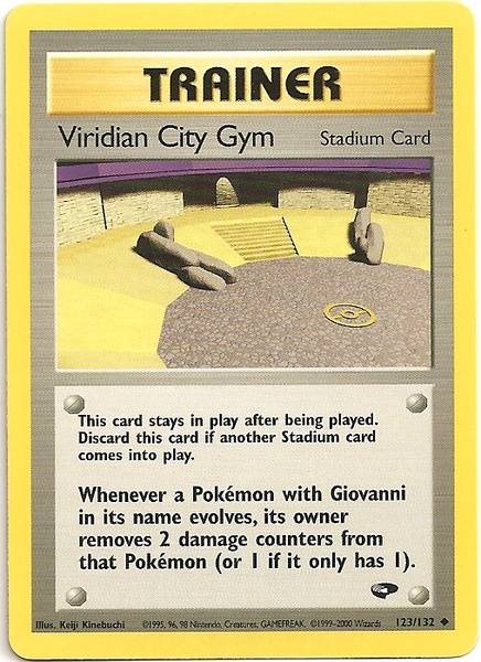 Viridian City Gym (123/132) [Gym Challenge Unlimited] | Exor Games New Glasgow