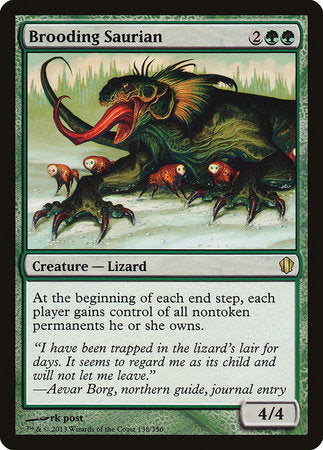 Brooding Saurian [Commander 2013] | Exor Games New Glasgow