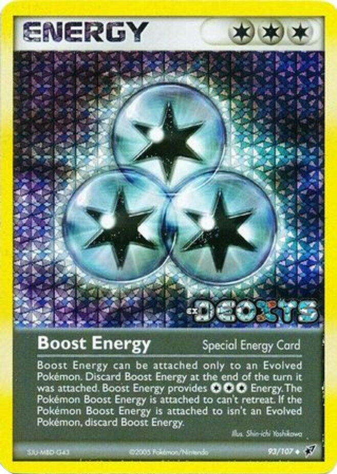 Boost Energy (93/107) (Stamped) [EX: Deoxys] | Exor Games New Glasgow