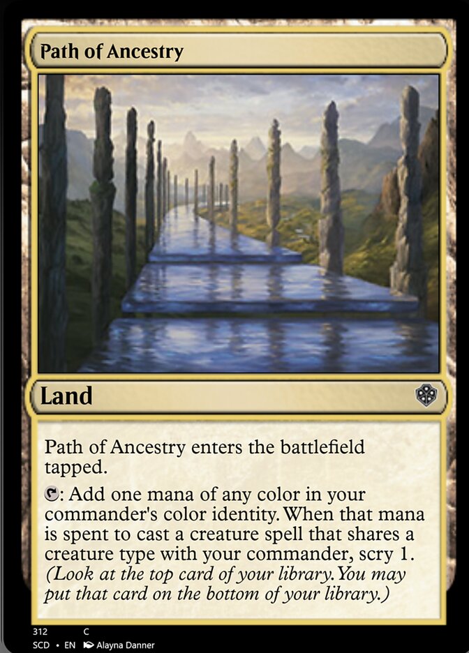 Path of Ancestry [Starter Commander Decks] | Exor Games New Glasgow