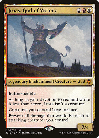 Iroas, God of Victory [Commander 2016] | Exor Games New Glasgow