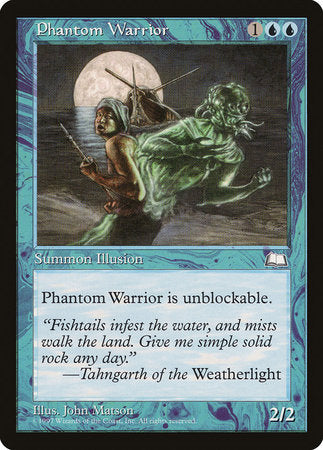 Phantom Warrior [Weatherlight] | Exor Games New Glasgow