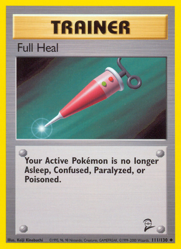 Full Heal (111/130) [Base Set 2] | Exor Games New Glasgow