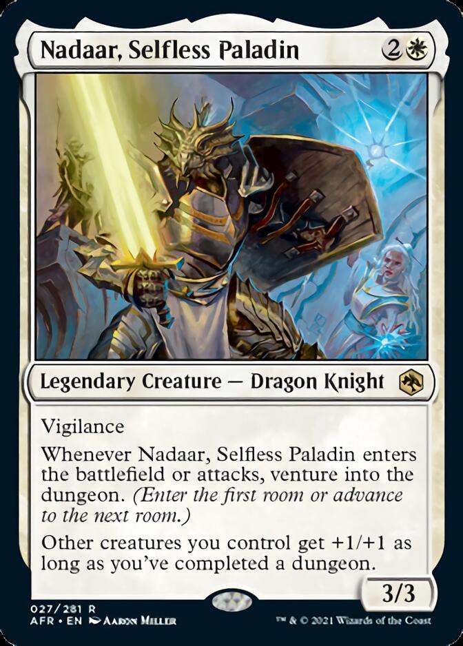 Nadaar, Selfless Paladin [Dungeons & Dragons: Adventures in the Forgotten Realms] | Exor Games New Glasgow